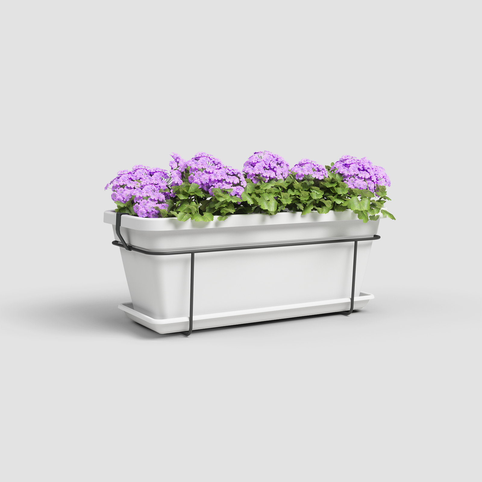 Venezia L Balcony Plant Box Kit