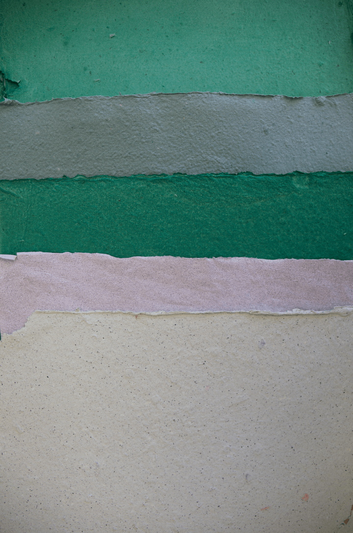 Blooming paper: a partnership with Oupas!